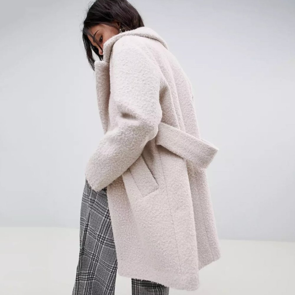 ASOS Textured Coat - Picture 6 of 8